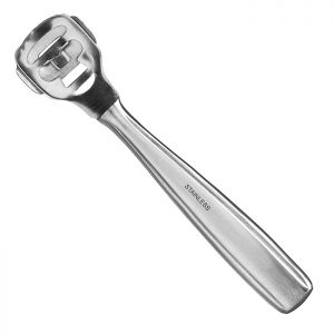 Corta callos metálico acero inoxidable + 10 hojas
