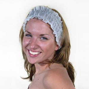 Diadema pelo blanca 100 uds