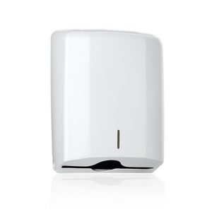Dispensador toalleta ABS blanco