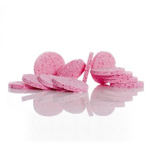 Esponjas desmaquillantes 7 cm- 24 uds