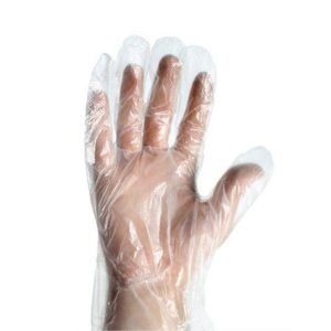 Guante Polietileno Transparente 100 uds