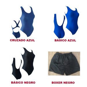 Bañador cruzado azul royal