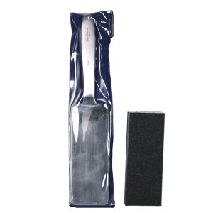 Raspacallos acero inoxidable 13,5 x 5 cm + 10 recambios