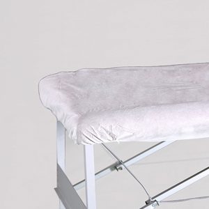 Sábana ajustable PLUS blanca 100 ud (80x210 y 95x220)