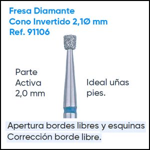 Fresa de Diamante 2,10 Ø